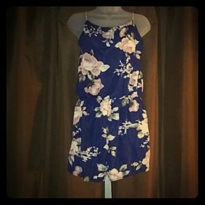 Floral romper -SHEIN